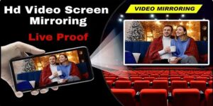 HD Video Screen Mirroring Cast | Video Projector Simulator | Remote Control |Video Player|Downloader